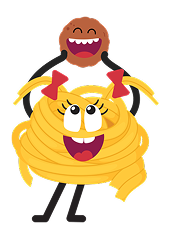 Spaghetti character